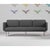 Large Green Alce Sofa and Ottomans by Pepe Albargues, Set of 3 For Sale - Image 9 of 17