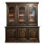 Wood Two-Body Oak Bookcase Sideboard For Sale - Image 7 of 7