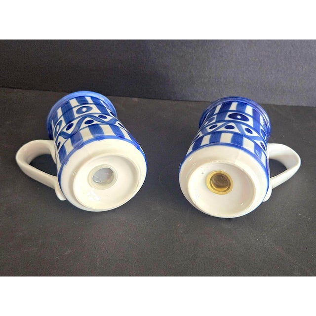 Vintage Dansk Arabesque Salt and Pepper Shakers, a Pair For Sale - Image 12 of 12
