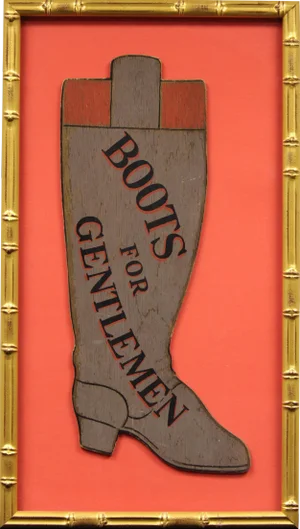 "Boots For Gentlemen"