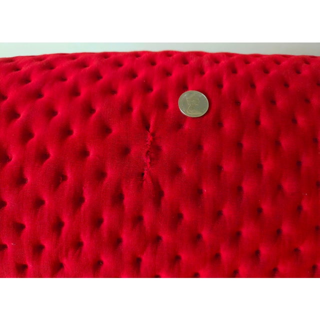 2010s Ligne Roset Ploum Sofa by Ronan & Erwan Bouroullec – Rare Designer Statement Red For Sale - Image 5 of 6