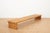 Wooden Bench with Legs and Slats in Oak, 1970s, in Good conditions. Designed 1970 to 1979