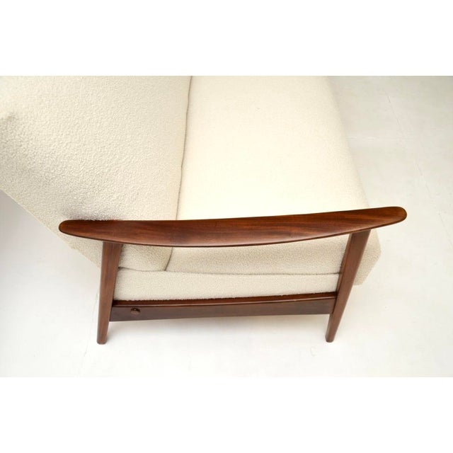 Vintage Danish Afrosia Sofa Bed, 1960s For Sale - Image 11 of 13