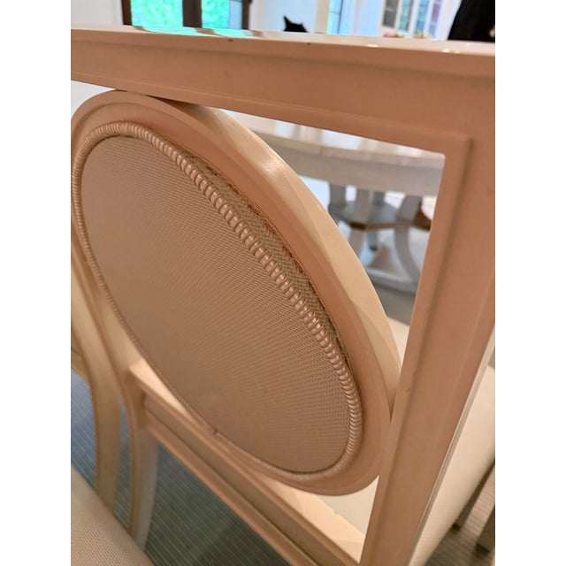 Set of 8 Bernhardt Salon Dining Chairs For Sale - Image 9 of 10