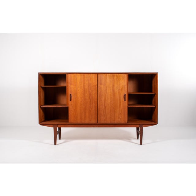 1960s Mid-Century Danish Teak and Rosewood Sideboard from P. Westergaard Møbelfabrik, 1960s For Sale - Image 5 of 15