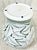 Ceramic Vintage Chinoiserie Sage Green White Lotus Flower Lidded Ginger Jar For Sale - Image 7 of 7