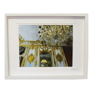 Paris Architecture Photography, Gold Murals, Framed Limited Edition by C. Damien Fox For Sale