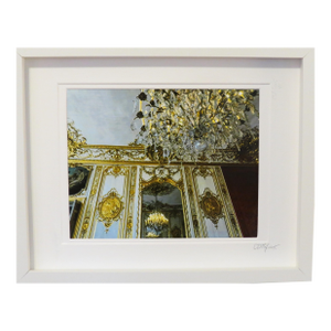 Paris Architecture Photography, Gold Murals, Framed Limited Edition by C. Damien Fox