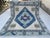 Aqua & Blue Anatolian Medallion Rug 8x10 For Sale - Image 9 of 10
