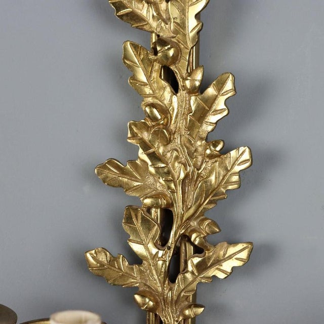 Wall Light in Gilded Bronze For Sale - Image 6 of 9