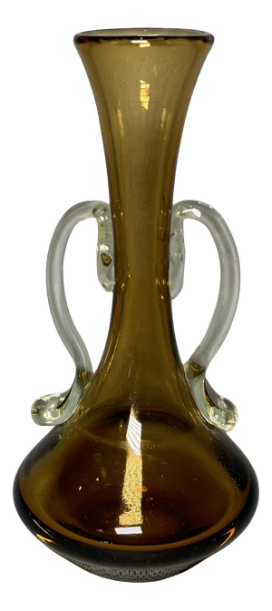 Mid-Century Uranium Glass Vase, 1960s