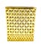 Metal Vintage Ormolu Gold-Tone Metal Basketweave Tissue Box Cover – Hollywood Regency / Italian For Sale - Image 7 of 8