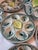 Vintage Italian Majolica Oyster Plates With Lemon Centers For Sale - Image 4 of 5
