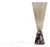 Bouquet Lamp in Red Marble Stone and Metal by Esther Knopfler For Sale