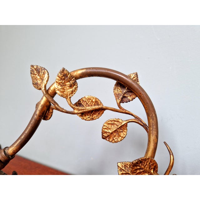 Gilt Bronze and Satin Glass Table Lamp, 1890s For Sale - Image 6 of 12