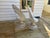 Russell Woodard 1960s Pair of Russell Woodard Spun Fiberglass Peacock Fan Throne Chairs For Sale - Image 4 of 12