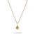 Lucky Clover White Enamel Egg Gold Necklace For Sale - Image 12 of 12