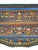 Large Early 19th Century Polychrome Carved Wood Fireplace Surround, India For Sale - Image 9 of 11