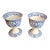 Pair Spode Judaica Kiddush Cups Matching Set Hebrew Wedding Gift I Am My Beloveds For Sale
