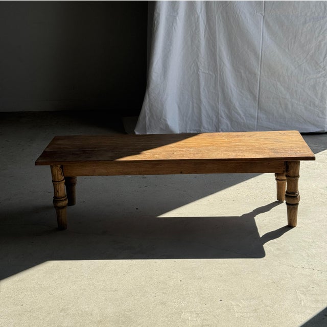 Vintage Coffee Table in Indonesian Brown Teak, 1980s For Sale - Image 6 of 18