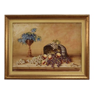 Still Life, 1970, Oil on Canvas For Sale