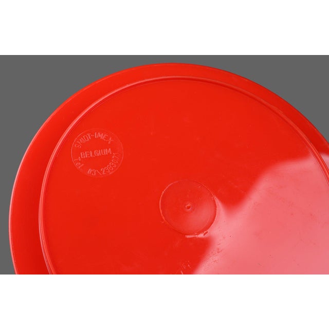 Red Vintage Coca Cola Ice Bucket by Smidt-Imex, 1960s For Sale - Image 8 of 9