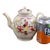 Antique English Polychrome Chinoiserie Creamware Teapot, 1700s For Sale - Image 15 of 16