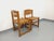 Vintage Sleigh Chairs in Beech and Cane, 1970s, Set of 2 For Sale - Image 17 of 18