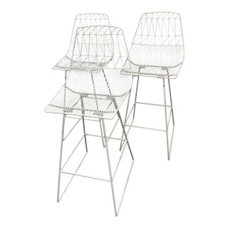 Bend Goods Lucy Barstool, Set of 3 For Sale