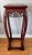 1970s Chinese Carved Rosewood Plant Stand Pedestal Table – Asian Display Stand For Sale In Louisville - Image 6 of 10