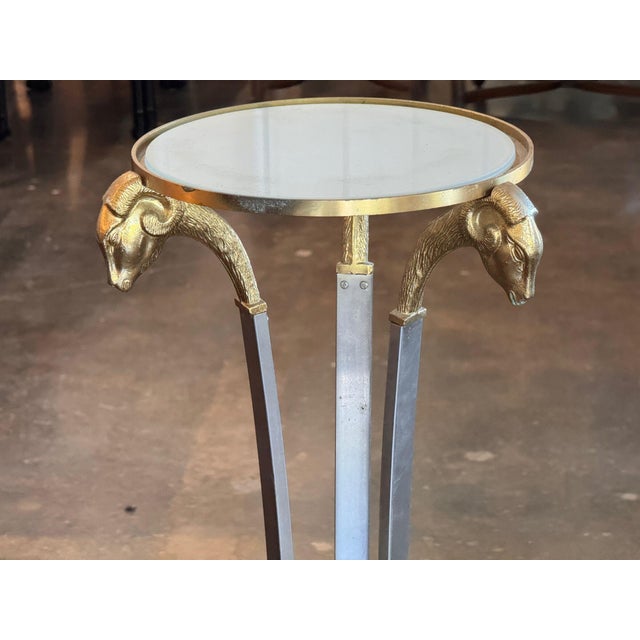 Rams Head Plant Stand For Sale - Image 4 of 10