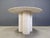 Italian Round Travertine Dining Table, 1970s For Sale - Image 10 of 14