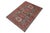 Enhance your home with this exquisite hand-knotted Super Kazak rug, crafted from fine hand-spun wool and dyed with all-...