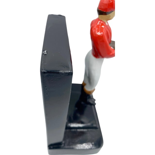 Vintage The 21 Club Nyc Restaurant Bookend Equestrian Horse Jockey New York City For Sale - Image 10 of 12
