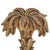 Mid 20th Century Italian Carved Gilt Wood Monkey Wall Sconces, a Pair For Sale - Image 4 of 9