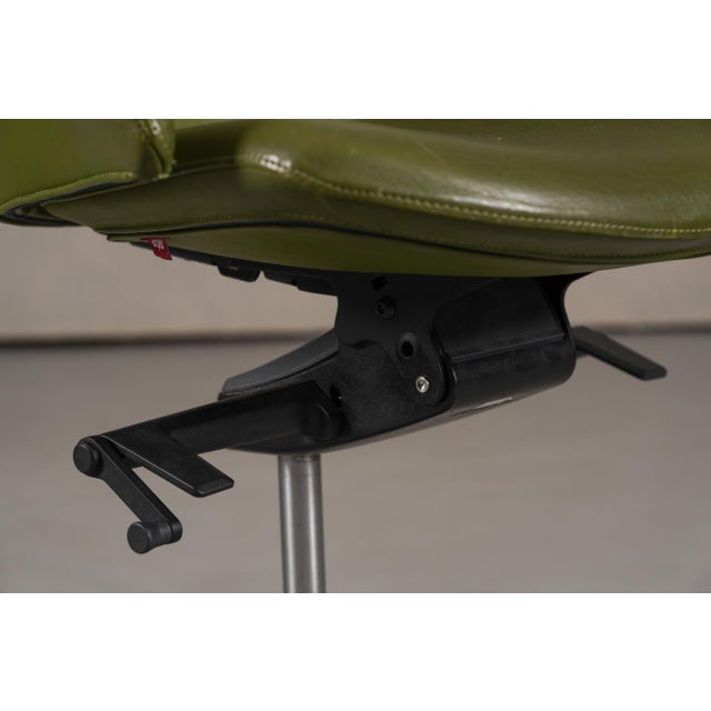 Leather Aston Office Chair from Arper, Italy, 2000s For Sale - Image 11 of 15