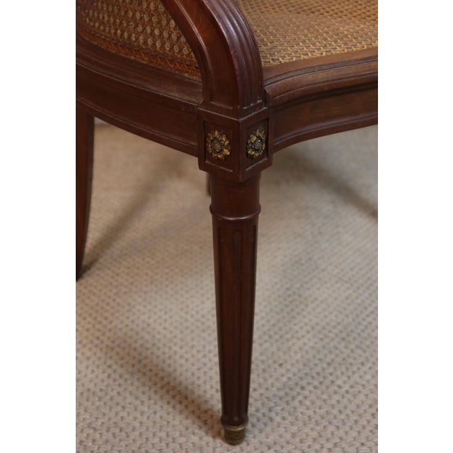 Antique Office Chair from Haentges, 1890s For Sale - Image 4 of 9