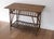 Vintage Rustic Boho Rattan Table With Shelf For Sale - Image 4 of 16