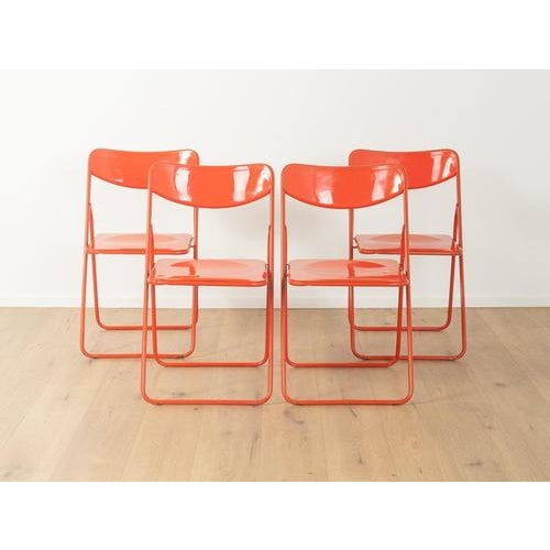 Ted Folding Chairs by Niels Gammelgaard, Set of 4 For Sale - Image 15 of 15