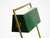 Large Table Lamp with Brass Frame, Teak Base, and Green Lampshade from Temde, 1960s For Sale - Image 16 of 18