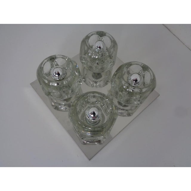 Space Age Glass Cube Lamp from Peill & Putzler, 1960s For Sale - Image 13 of 15