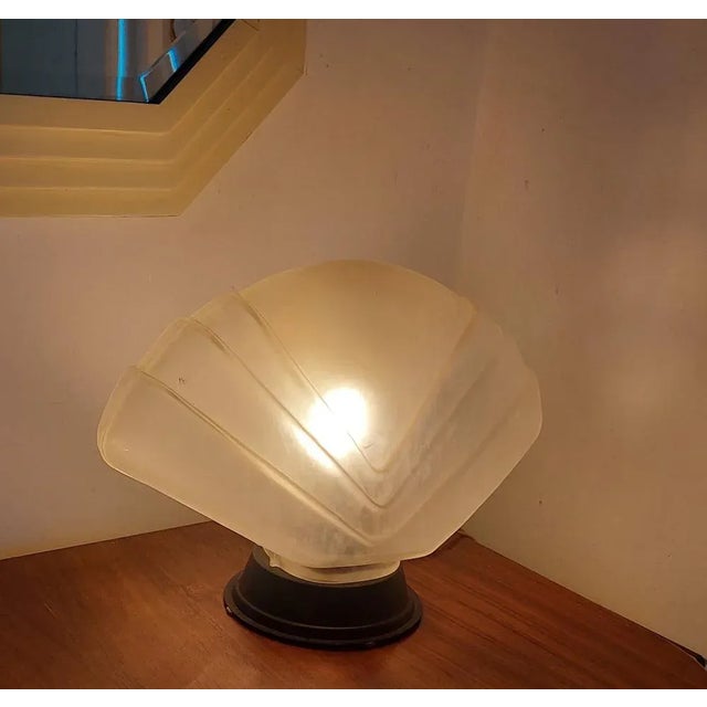 Murano Glass Table Lamp from Mazzega, 1950s For Sale - Image 9 of 12