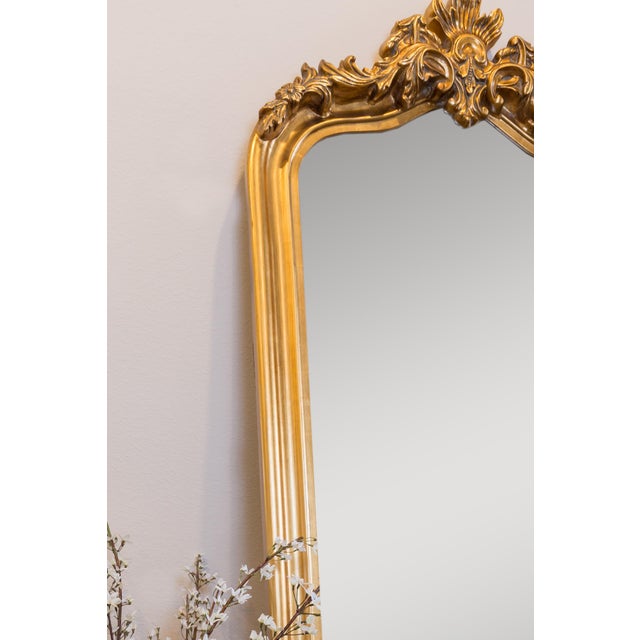 Blenheim Gold Crown Arched Full Length Floor Mirror Chairish