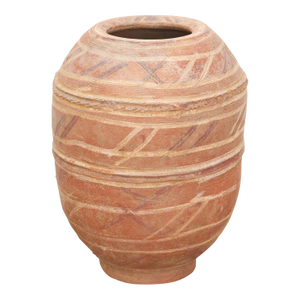 Antique Mossi Pot With Geometric Design
