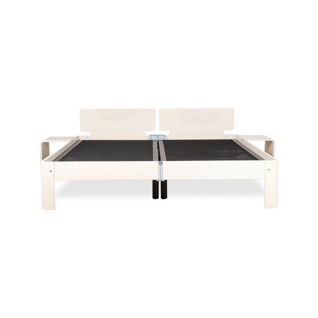 Auping Auronde Wood Double Bed For Sale - Image 14 of 15