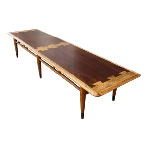 Mid 20th Century Extra Long Rectangular Coffee Table | by Lane 'Acclaim'