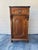 Victorian Antique Walnut Nightstand / Bedside Cabinet Featuring a Dark Marble Top and a Single Drawer Above a Cabinet Door For Sale - Image 3 of 9