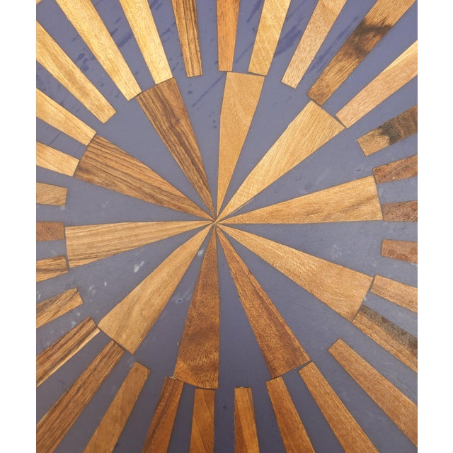 An amazing stool idea and a great alternative to side table. The perfect stool! Handmade Moroccan wooden and resin stool,...