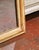 19th Century French Louis Philippe Two-Tone Giltwood and Beige Wall Mirror For Sale - Image 4 of 6