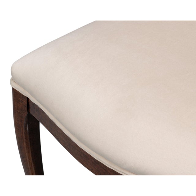 Wood Louis XV Cane Back Dining Chairs in Walnut, Sets of 2 For Sale - Image 7 of 11